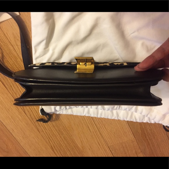 Celine, leopard calf skin box bag, preowned - Picture 3 of 8